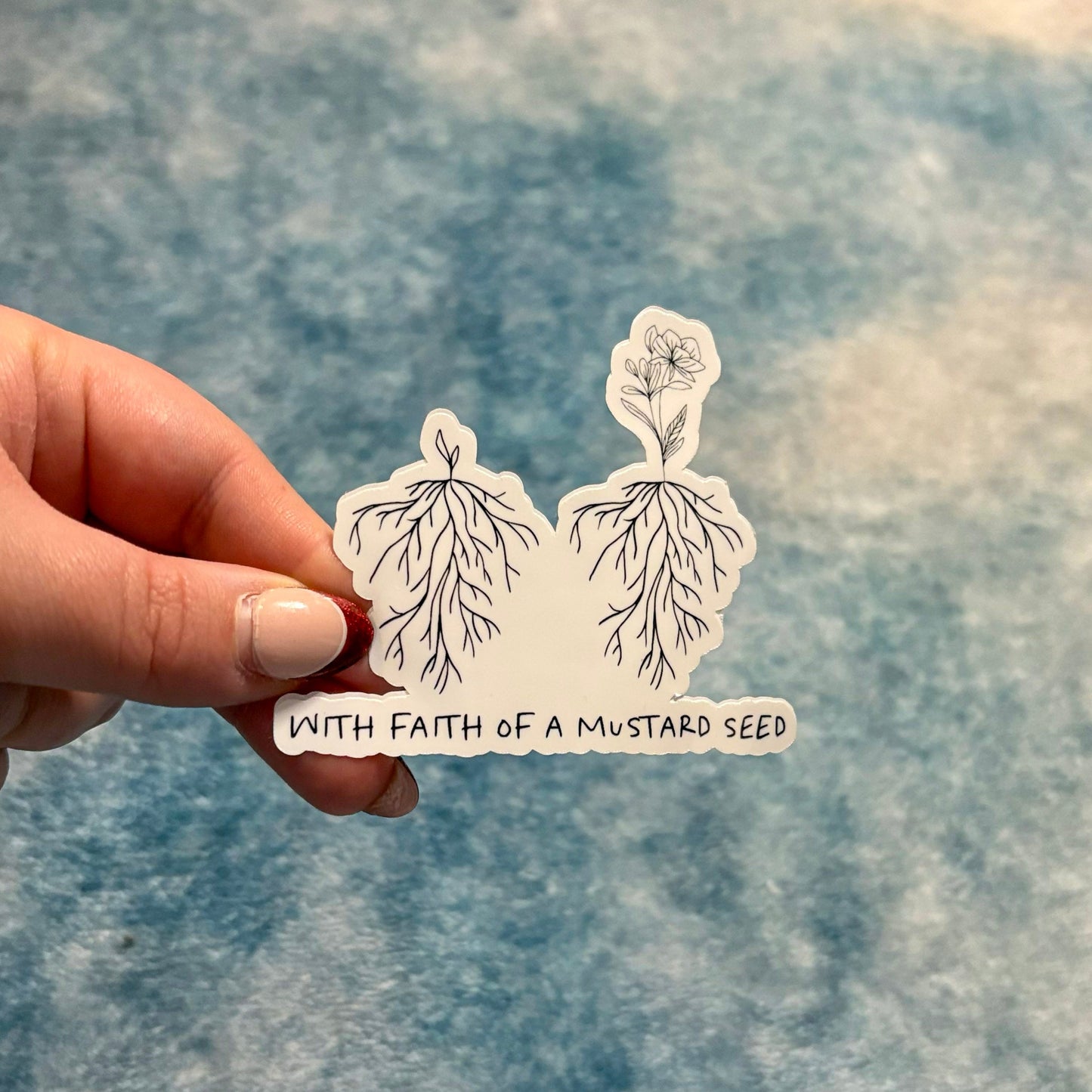 Faith of a Mustard Seed Sticker