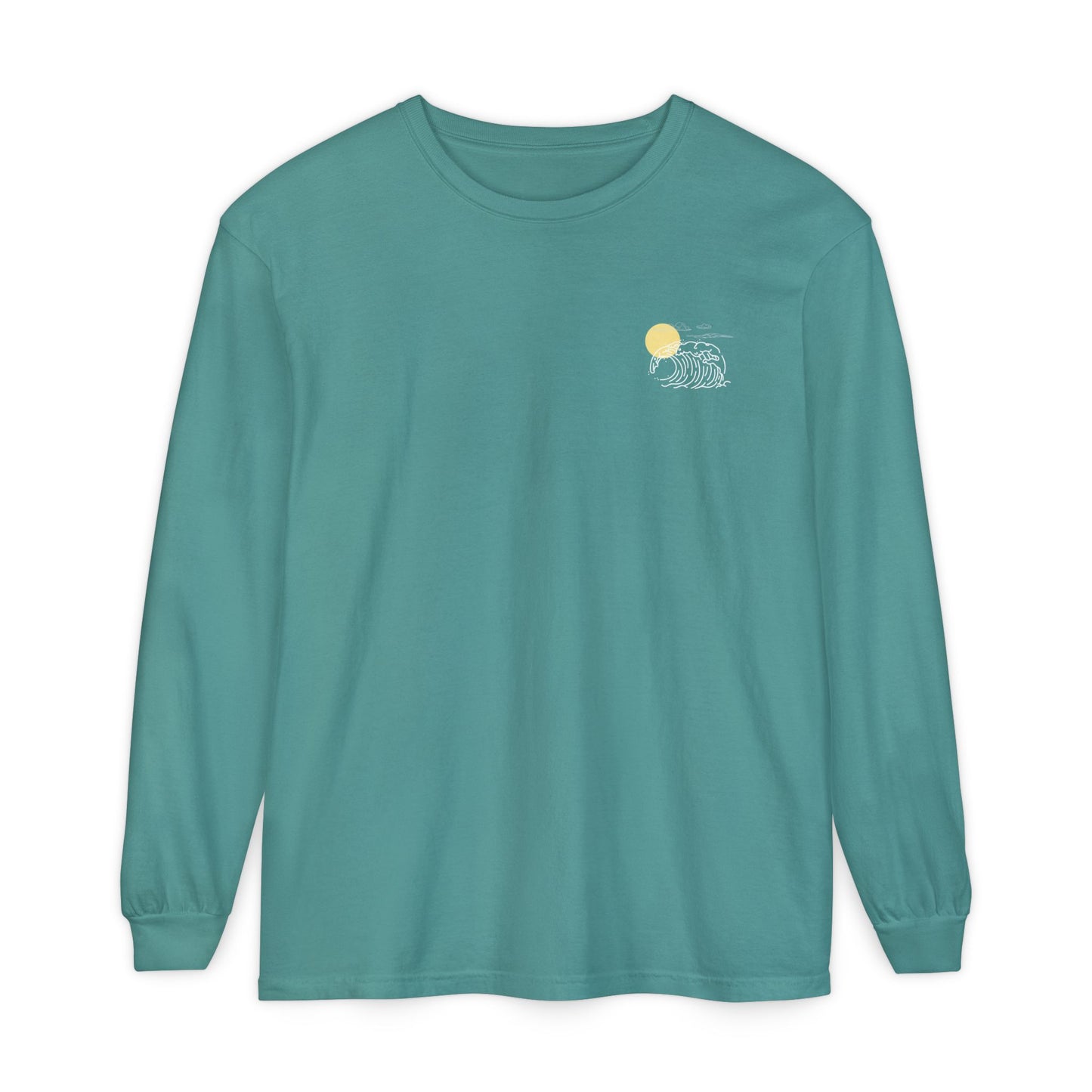 Sun and Wave Christian Long Sleeve Tee Unisex