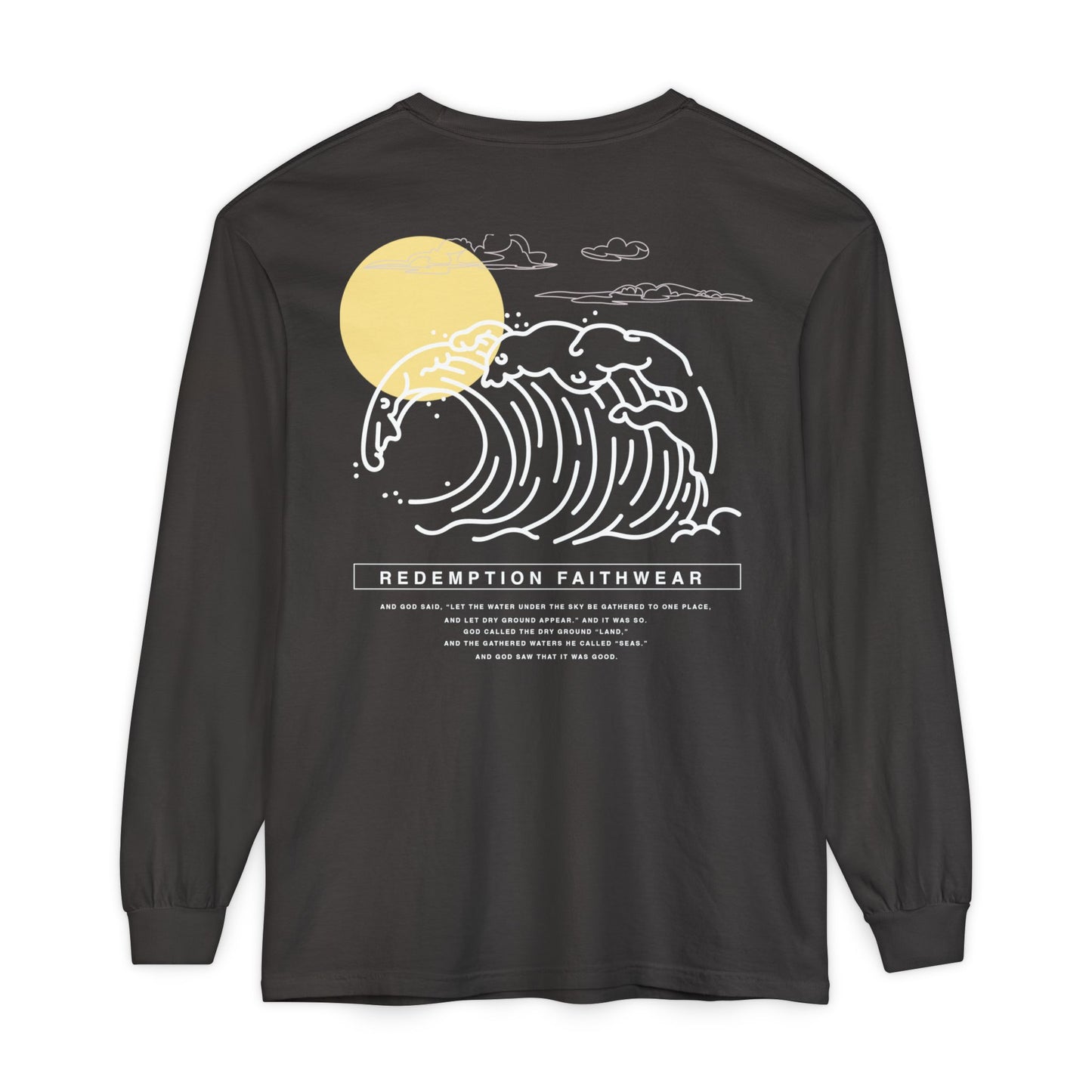 Sun and Wave Christian Long Sleeve Tee Unisex
