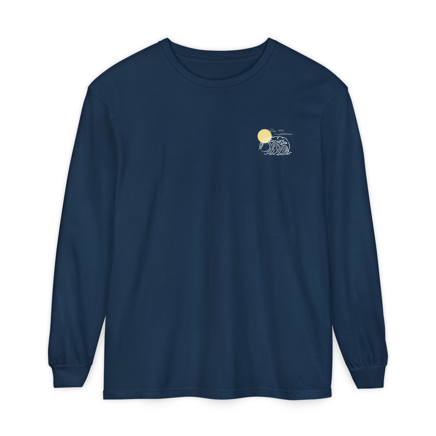 Sun and Wave Christian Long Sleeve Tee Unisex