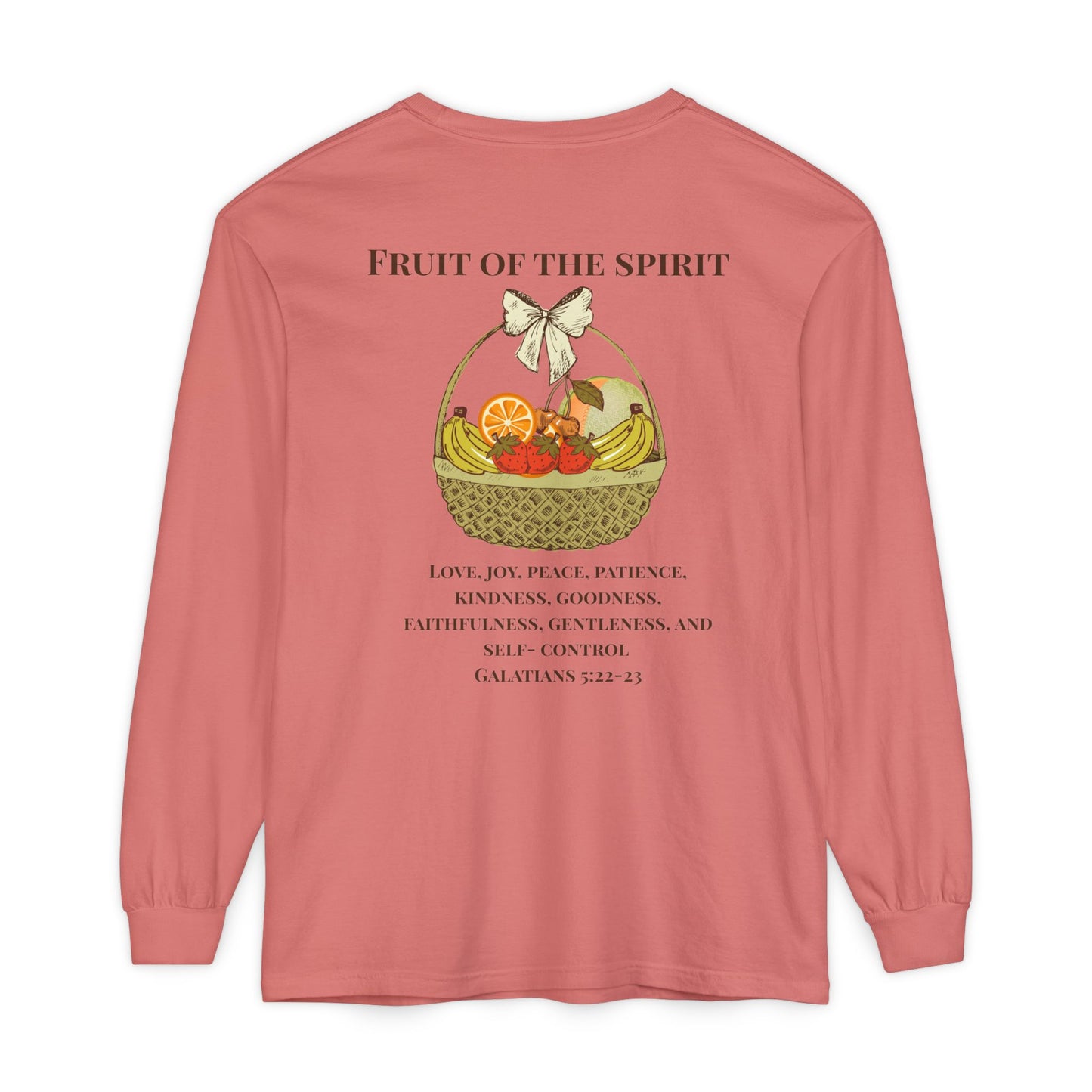 Fruit of the Spirit Long Sleeve Unisex Tee