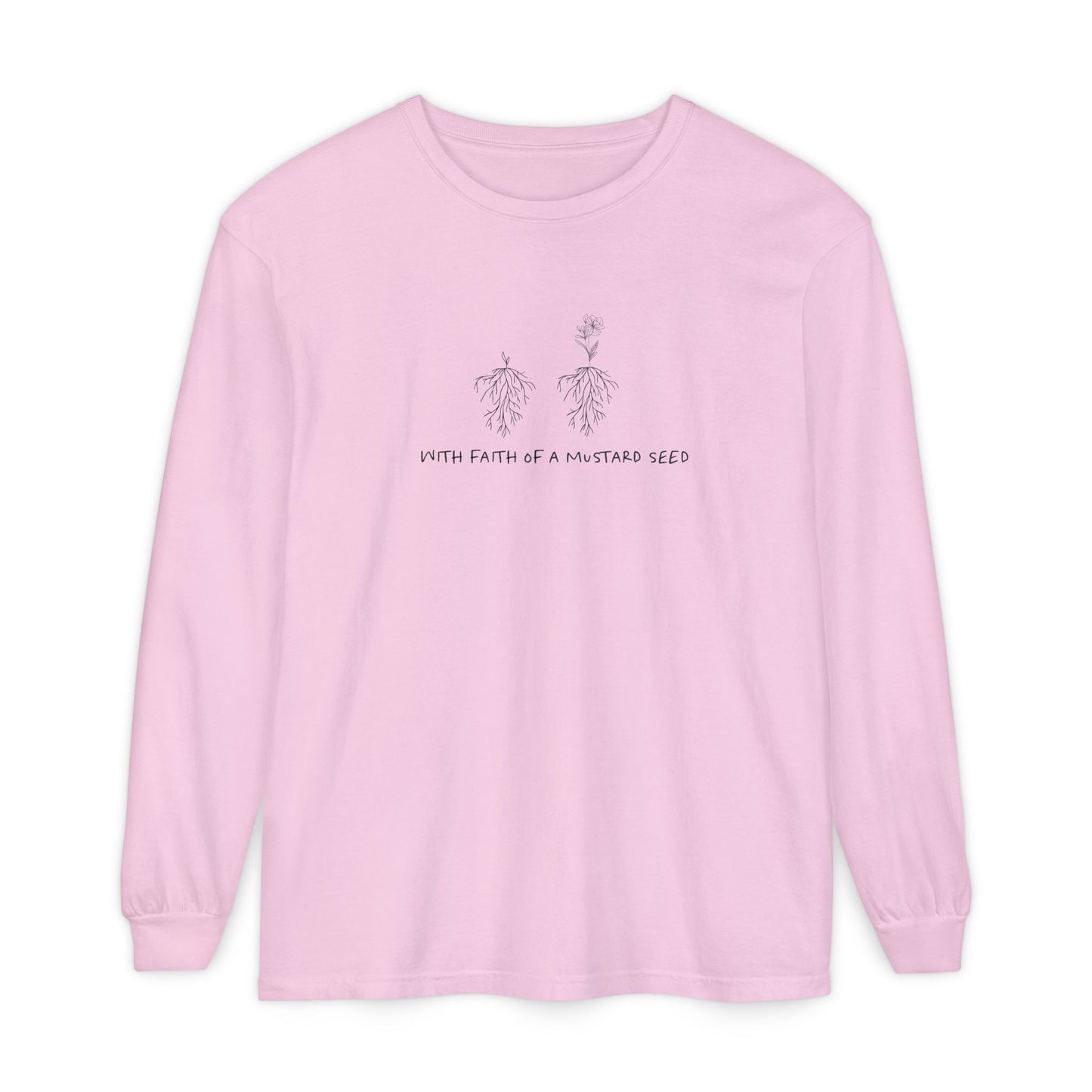 Mustard Seed Long Sleeve Unisex Tee
