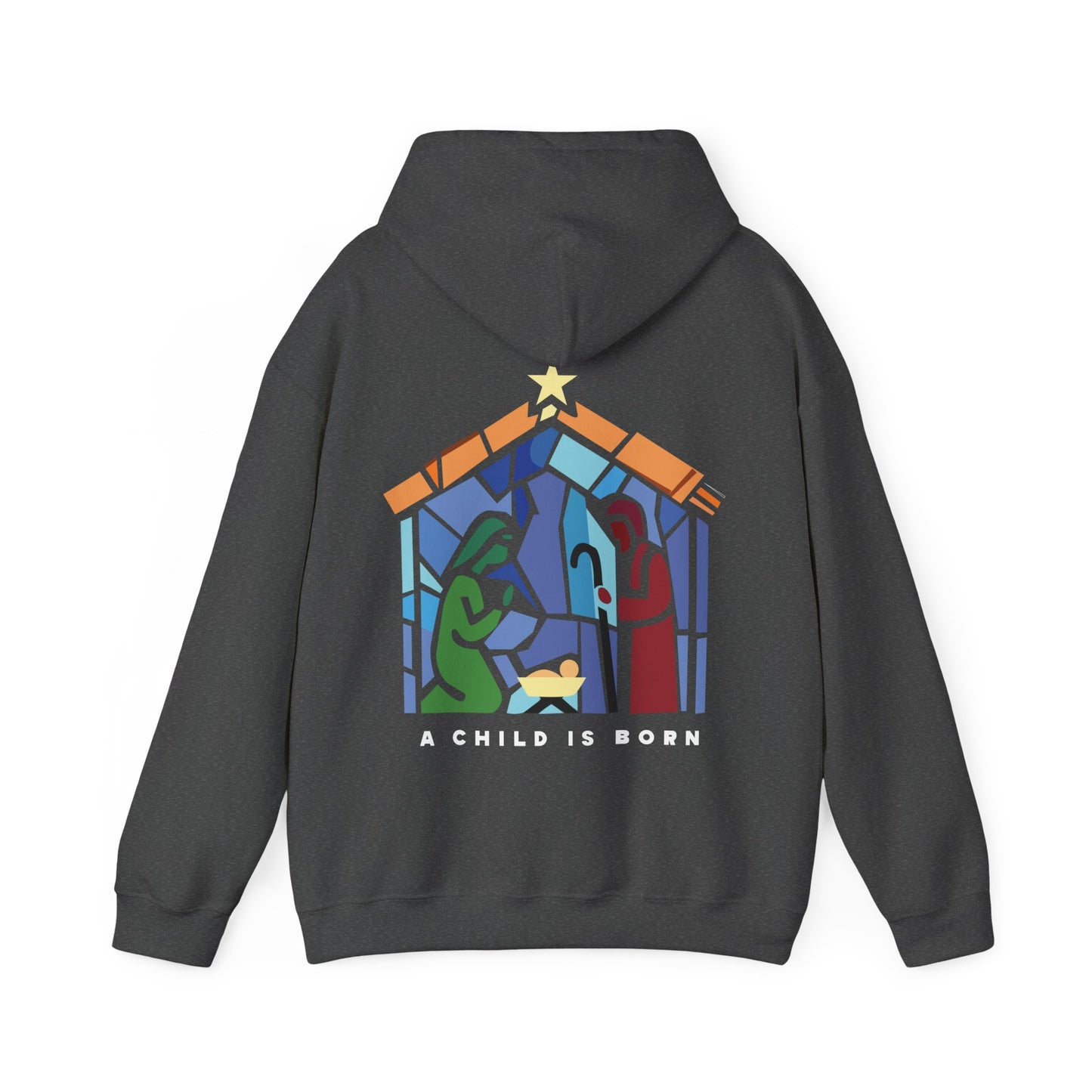 Stained Glass Nativity Hoodie