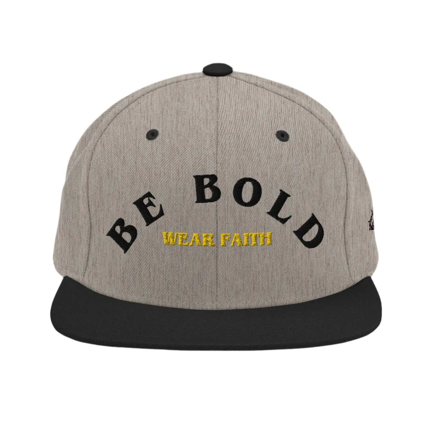 Be Bold Christian Snapback Black