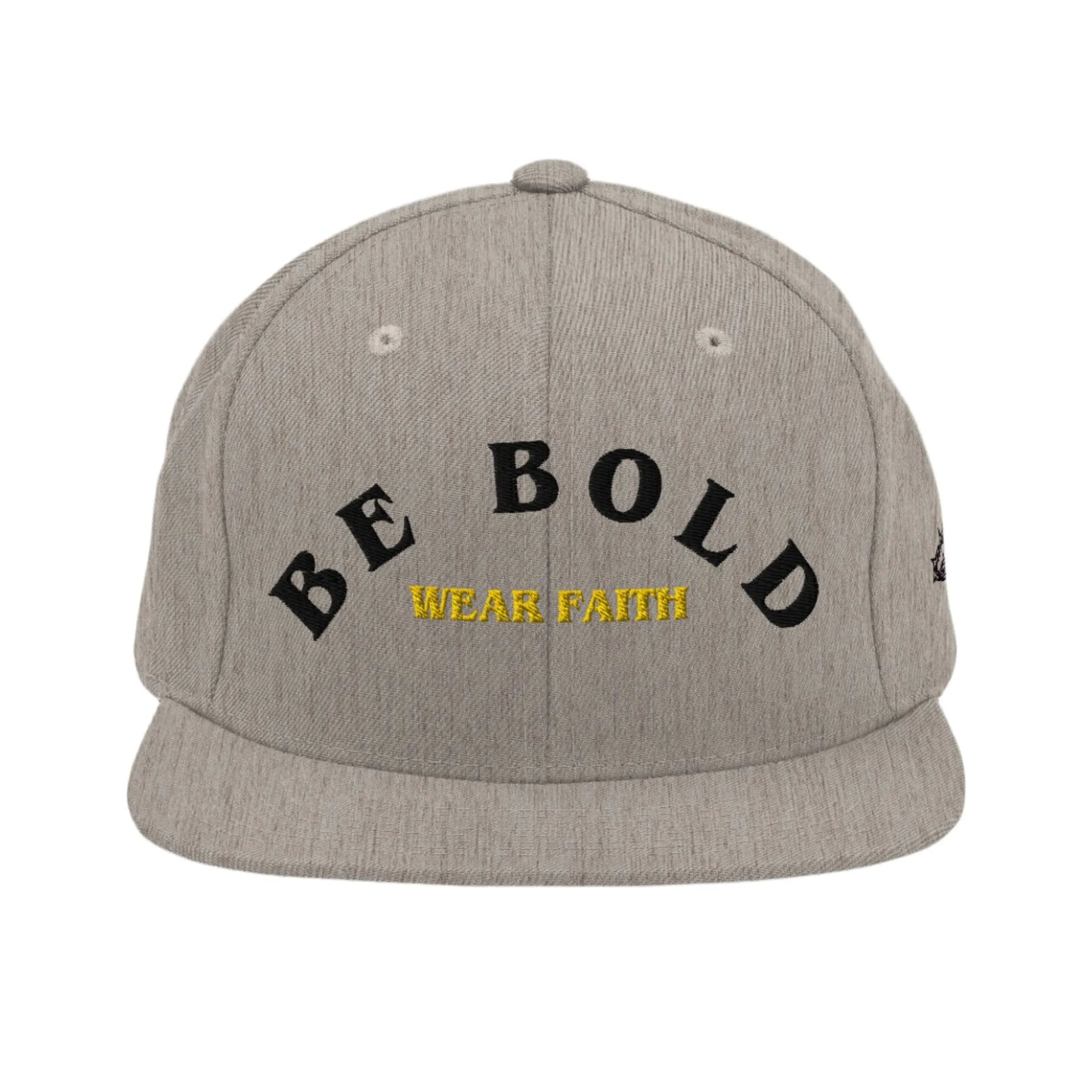 Be Bold Christian Snapback Black