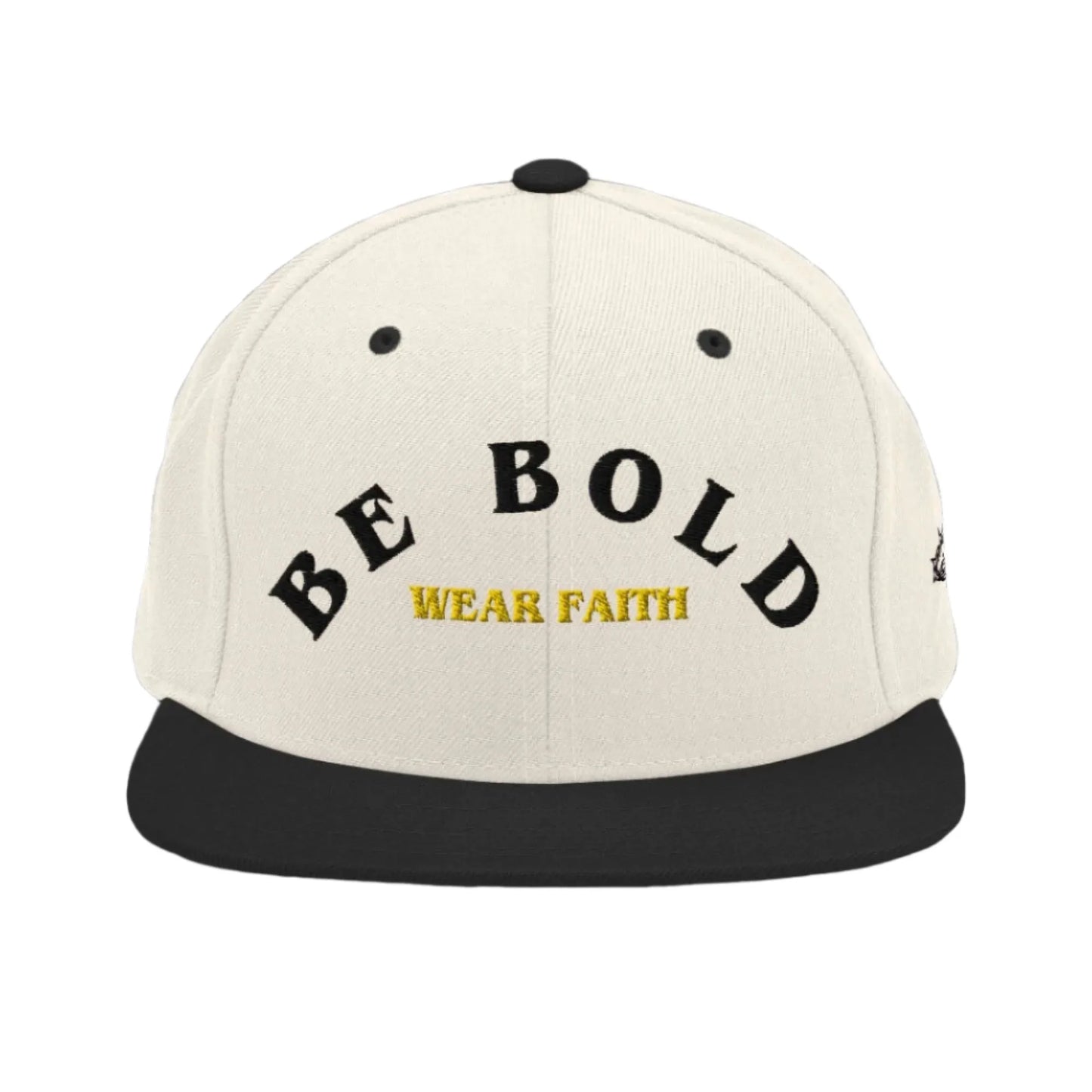 Be Bold Christian Snapback Black
