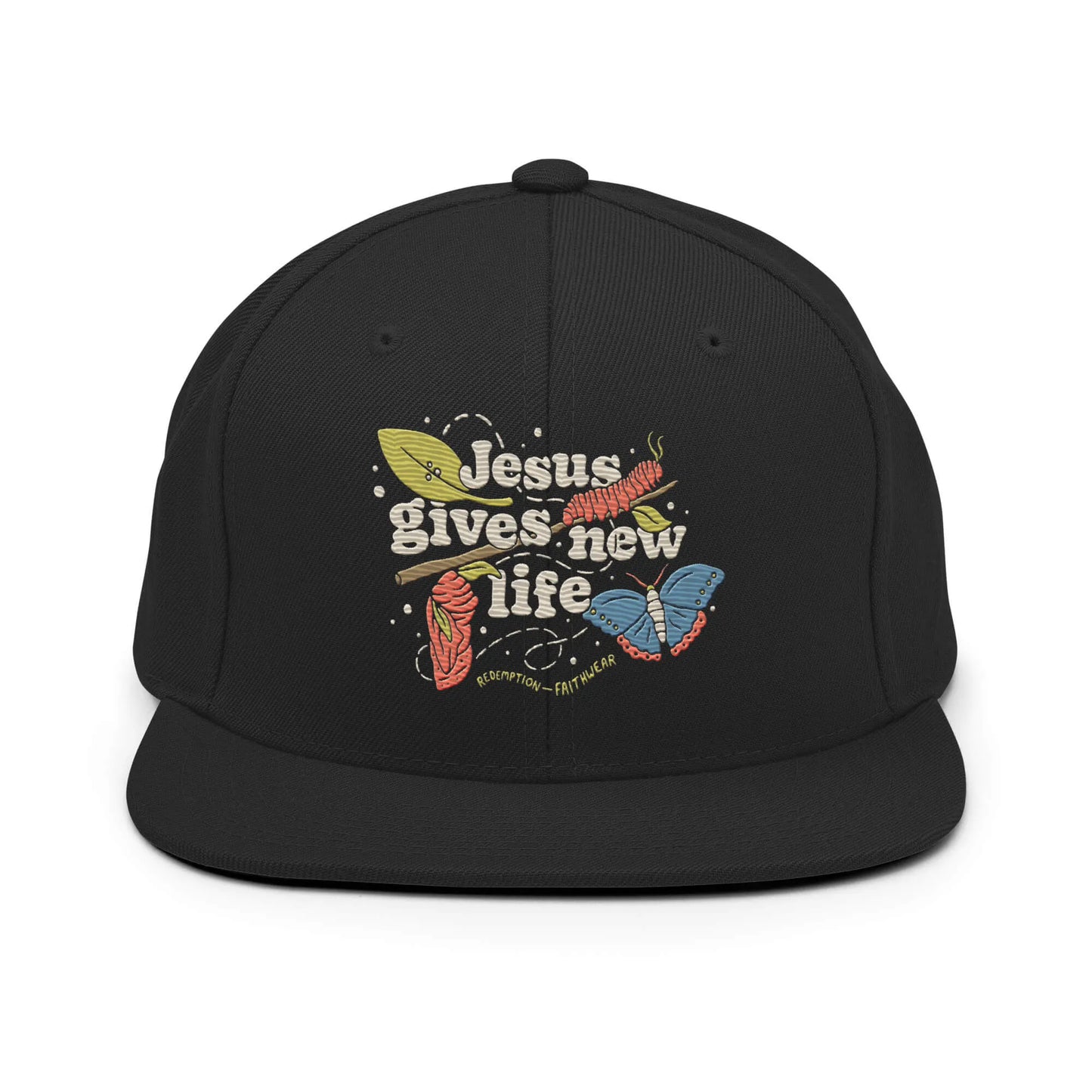 Jesus Gives New Life Snapback Hat