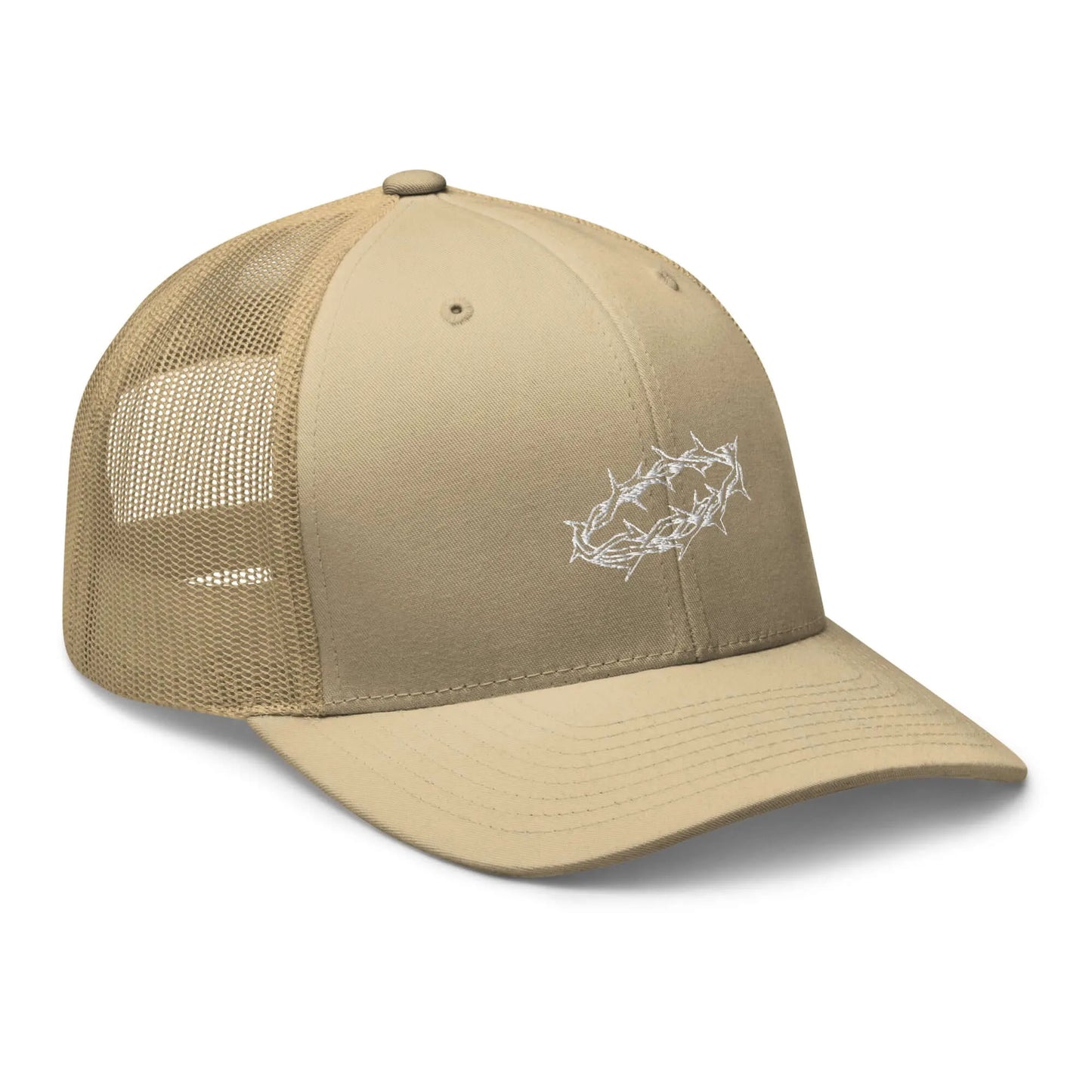 Thorns Logo Trucker Hat White