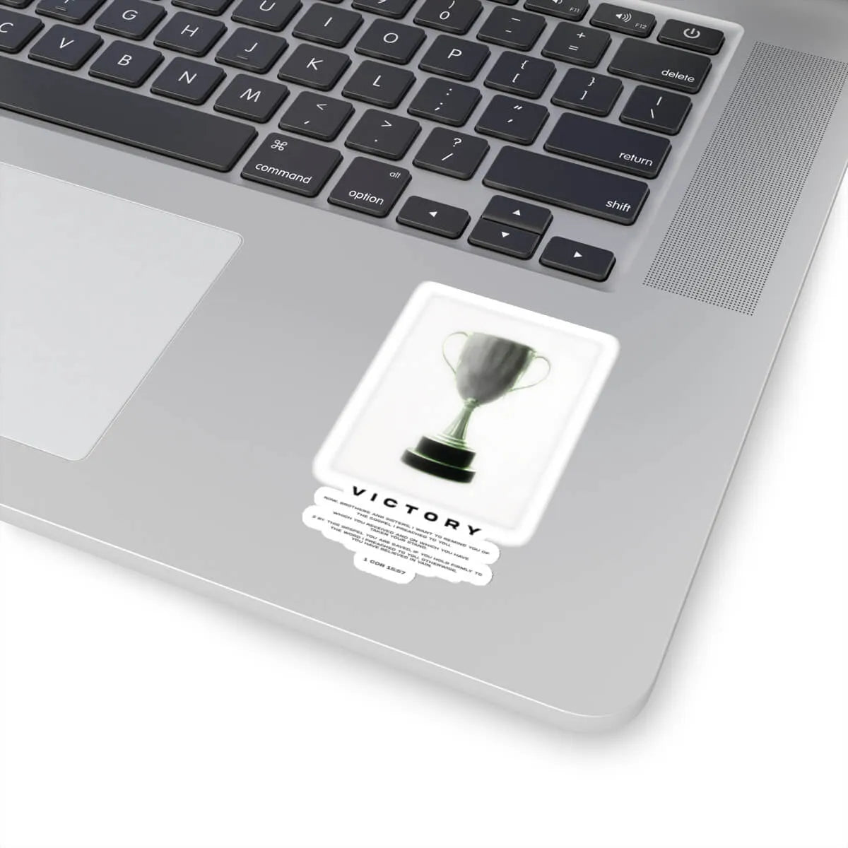 Victory in Christ Sticker