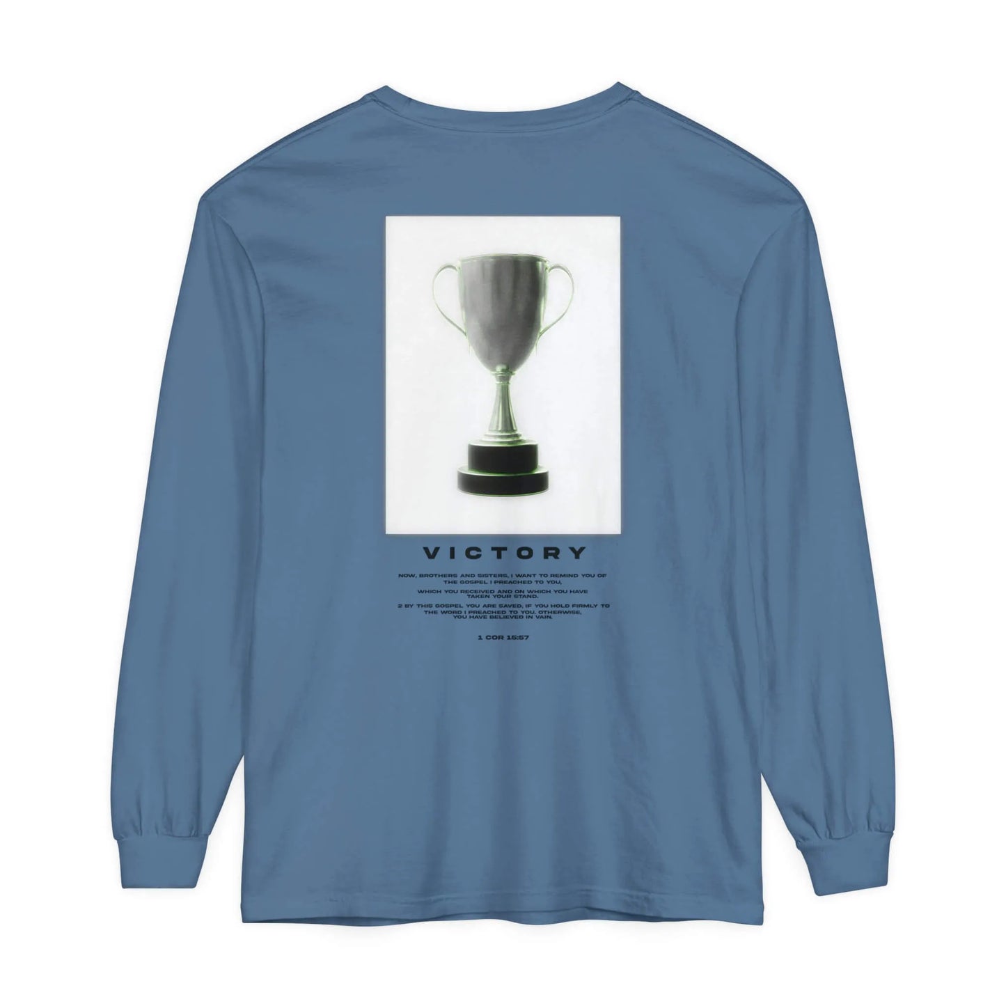 Victory in Christ Long Sleeve Unisex Tee