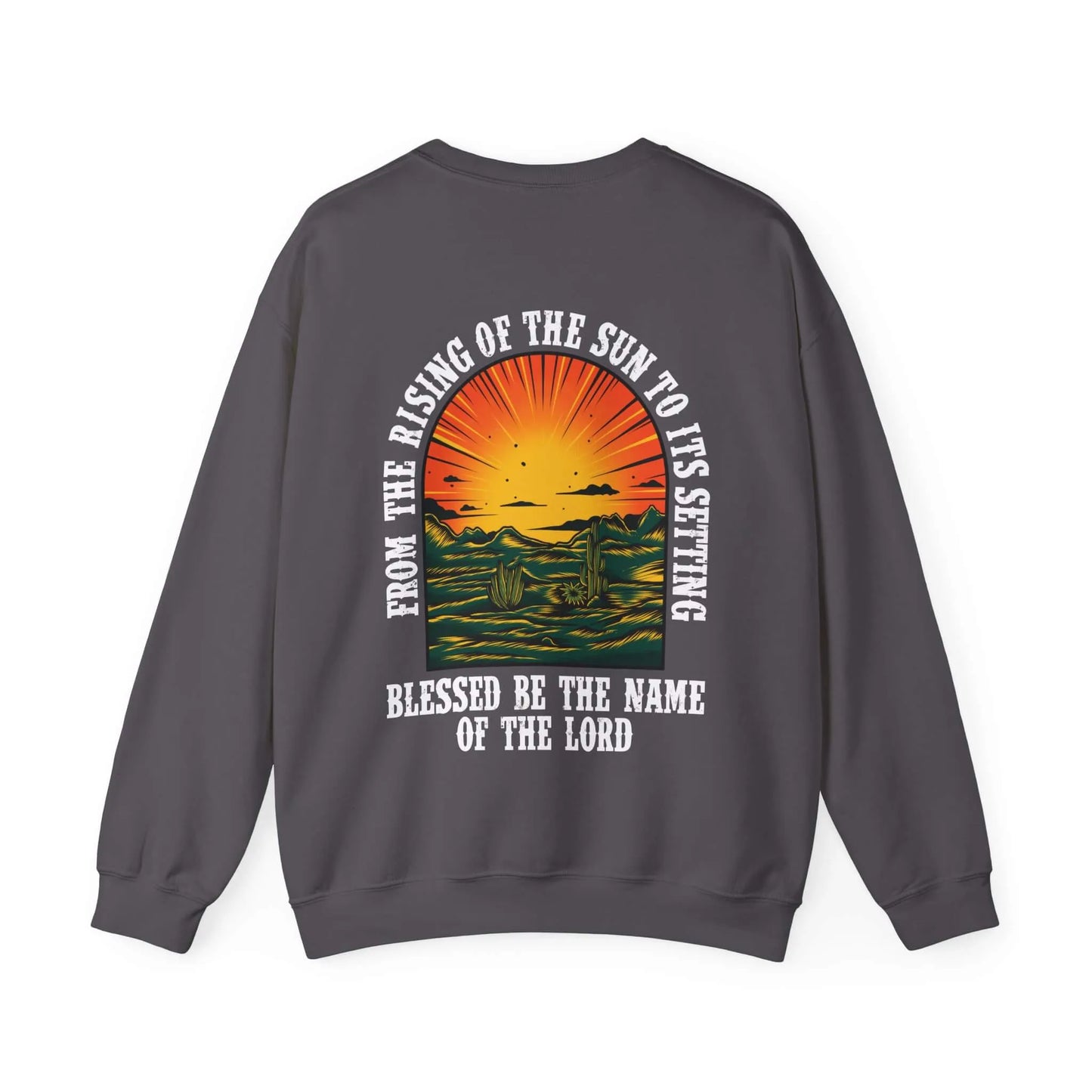 Psalm 113:3 Western Crewneck Unisex