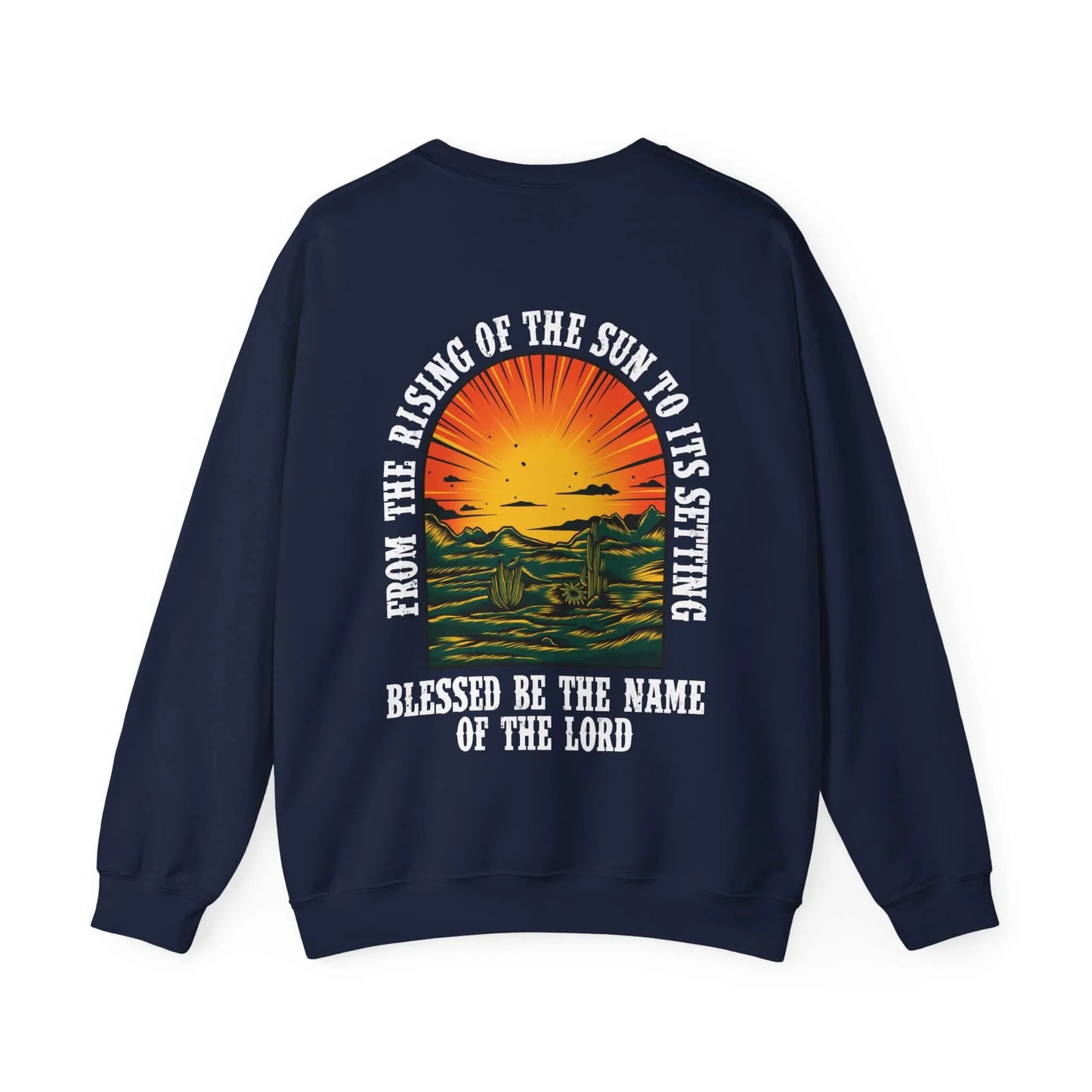 Psalm 113:3 Western Crewneck Unisex