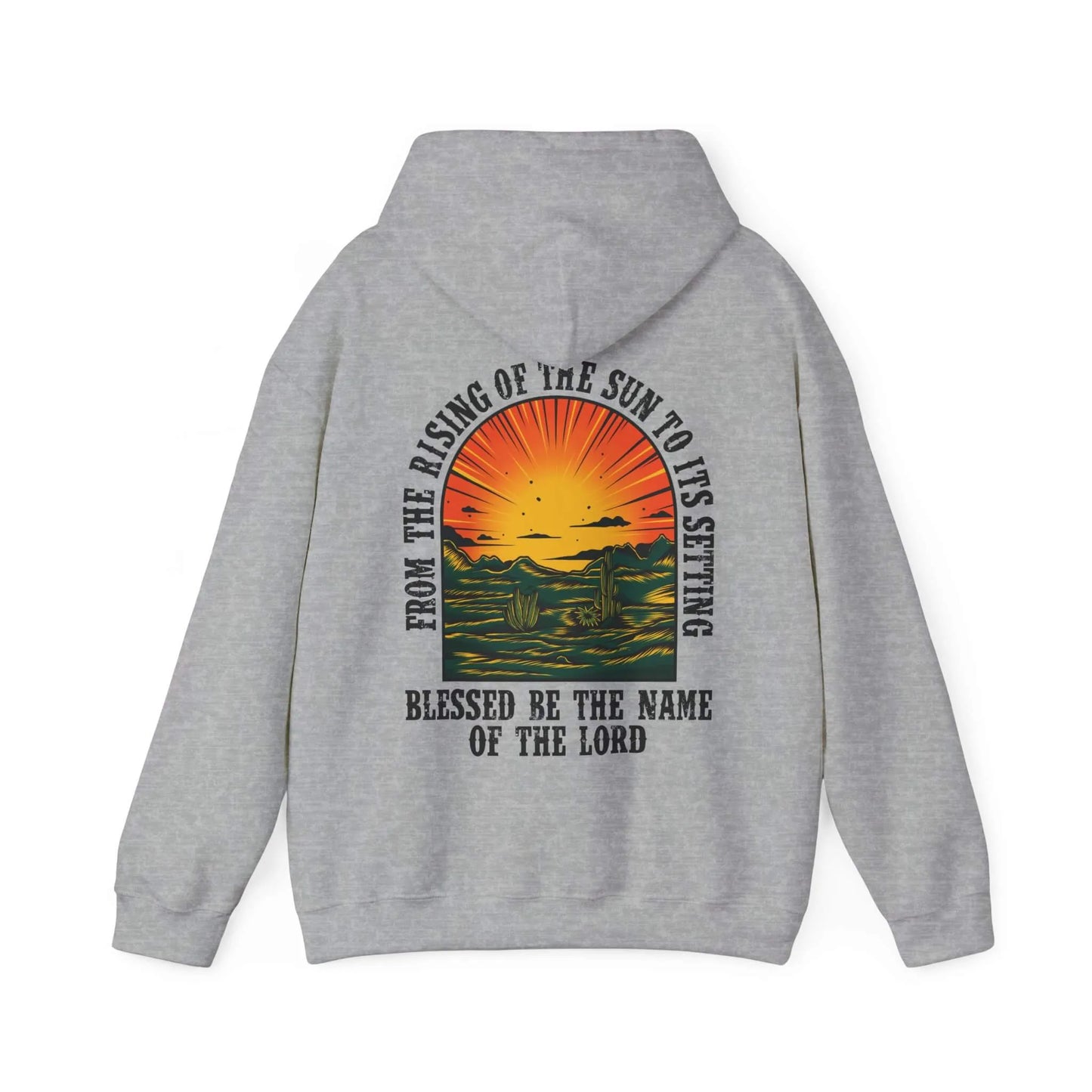 Psalm 113:3 Western Hoodie Unisex