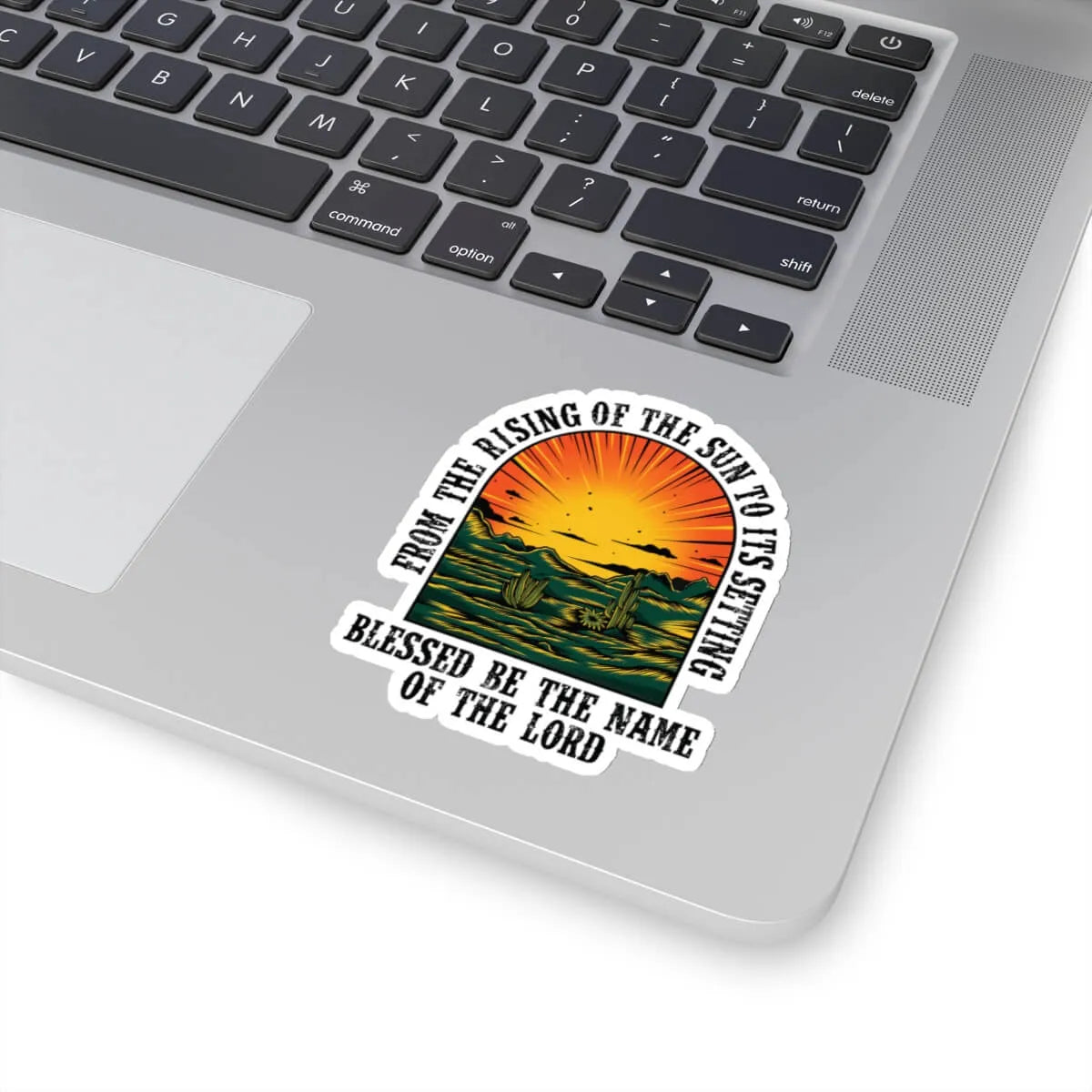 Psalm 113:3 Western Christian Sticker