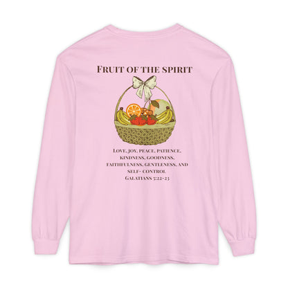 Fruit of the Spirit Long Sleeve Unisex Tee