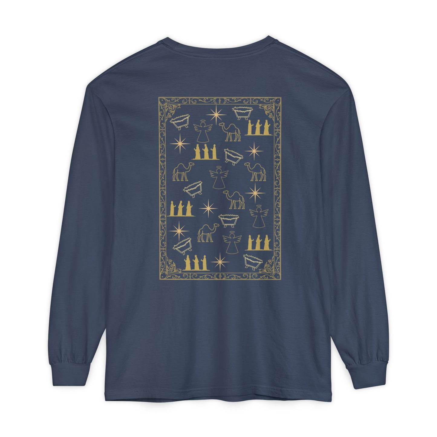 Christmas Collage Long Sleeve Unisex Tee