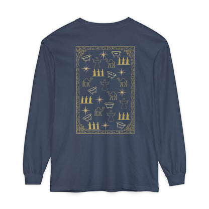 Christmas Collage Long Sleeve Unisex Tee