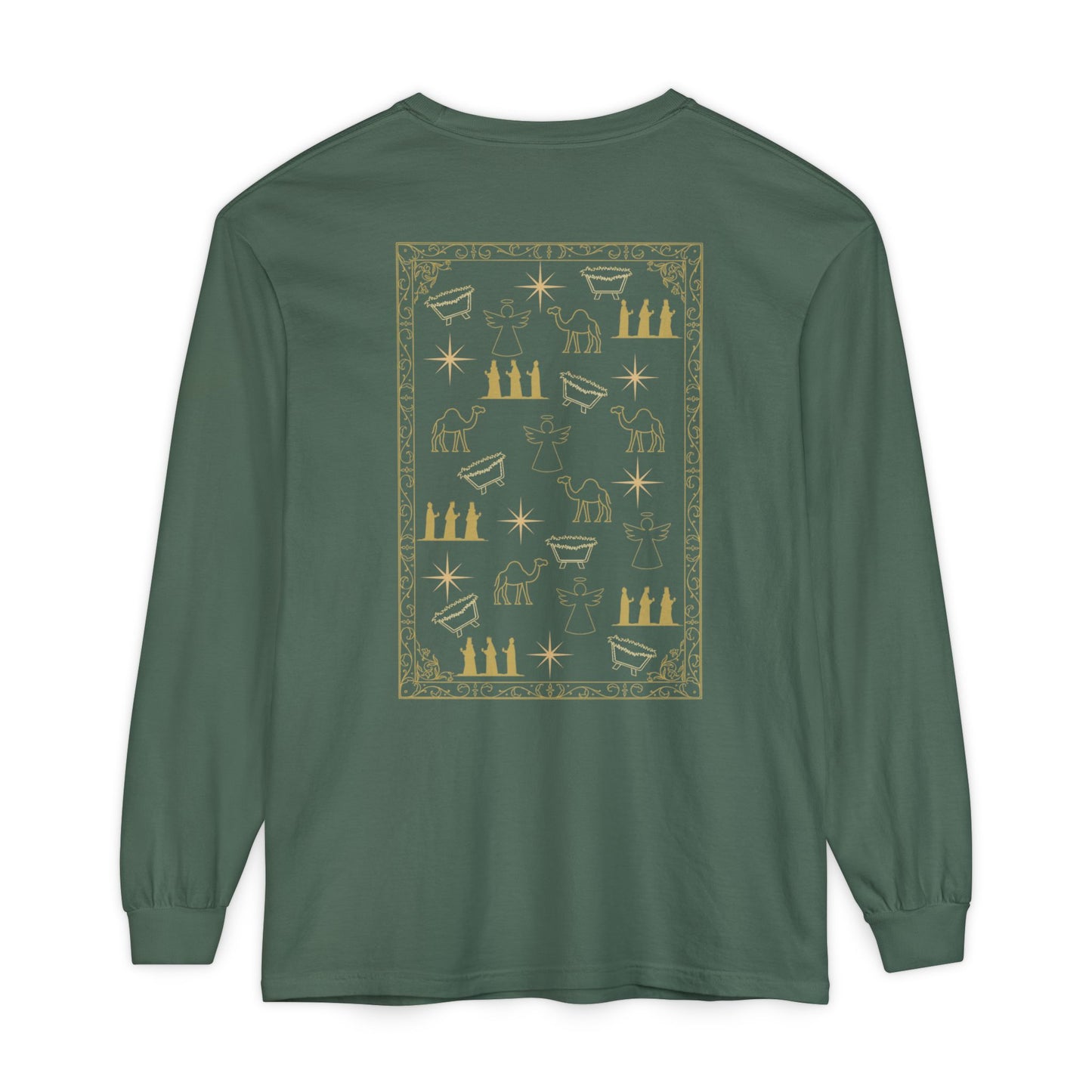 Christmas Collage Long Sleeve Unisex Tee