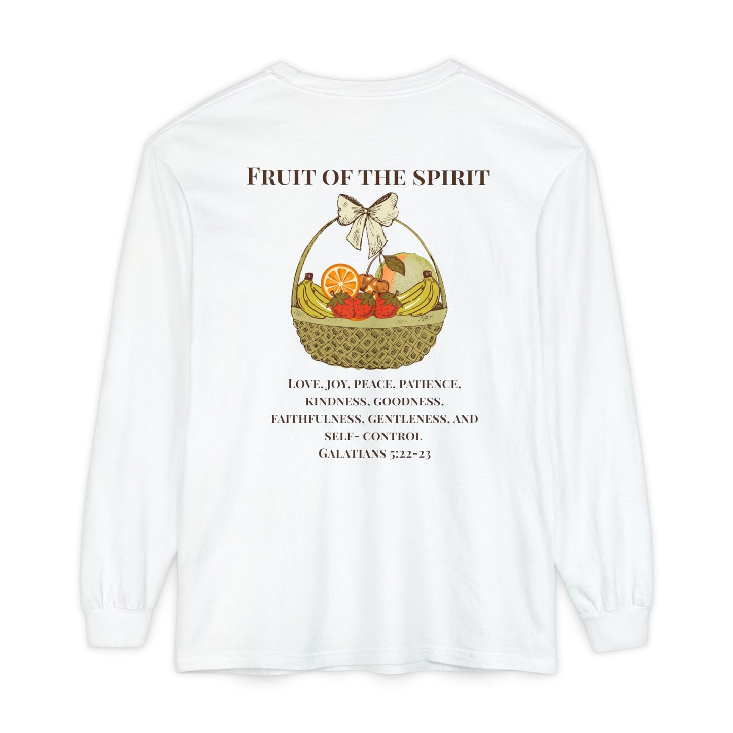 Fruit of the Spirit Long Sleeve Unisex Tee