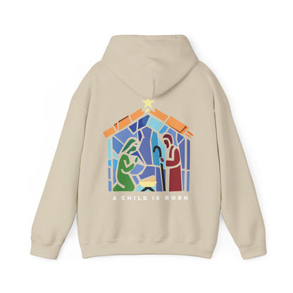 Stained Glass Nativity Hoodie