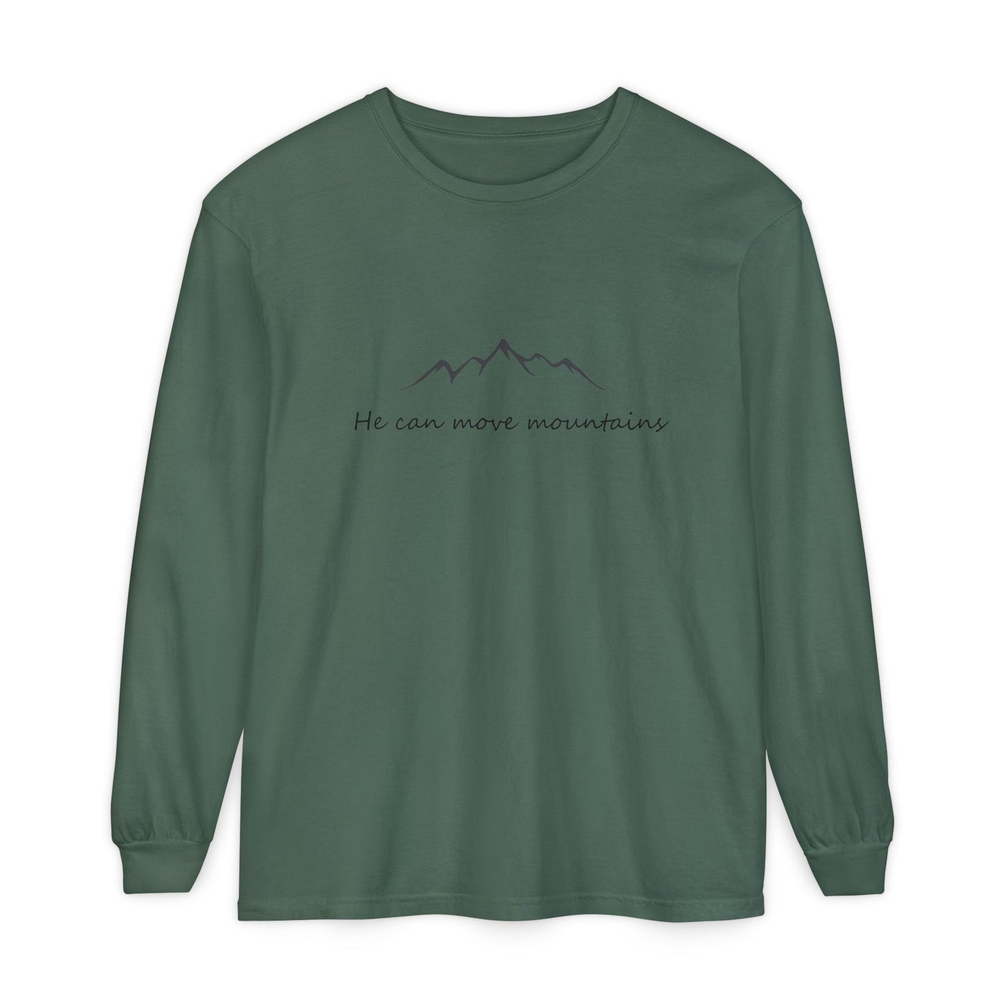 Move Mountains Long Sleeve Unisex Tee