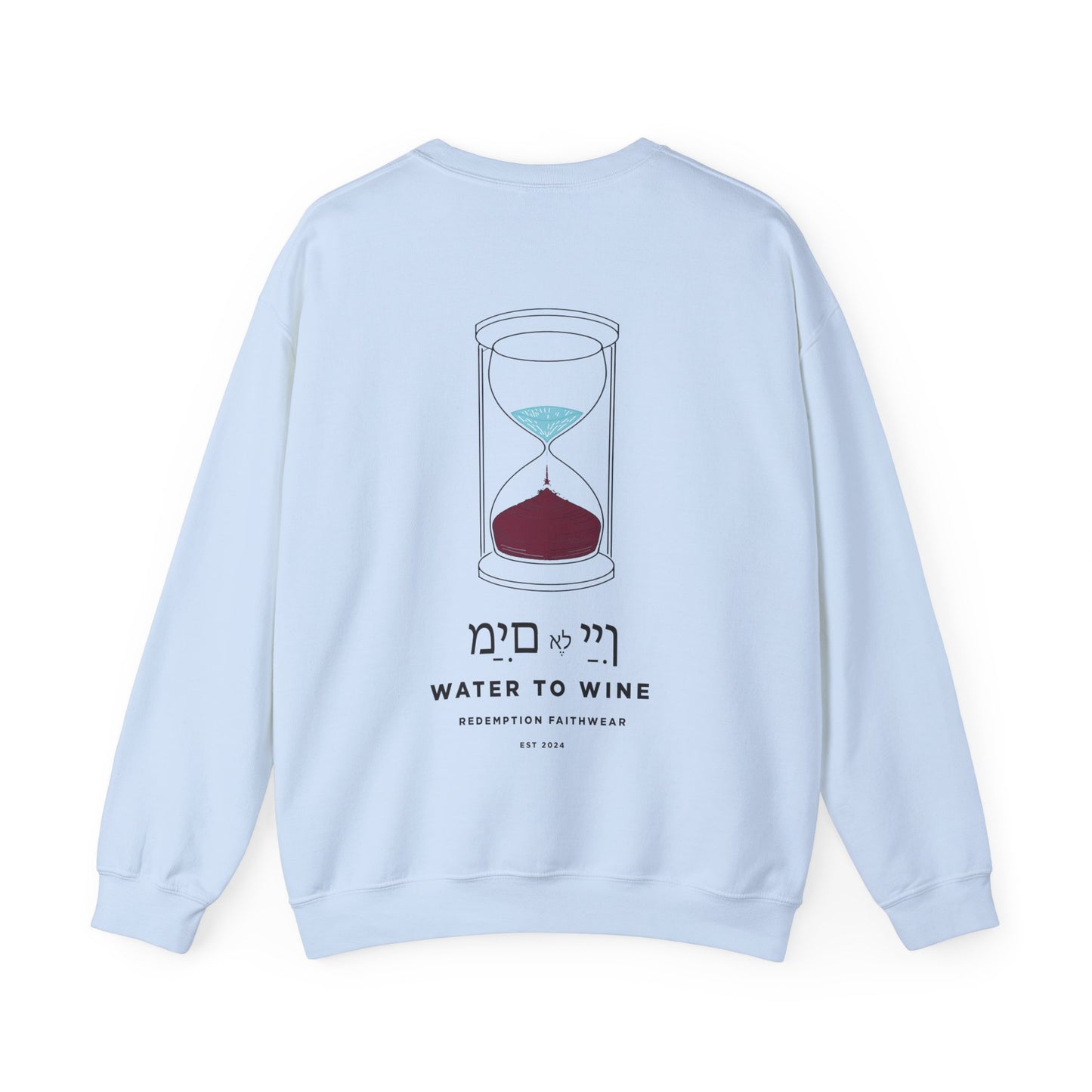 Water To Wine Unisex Crewneck