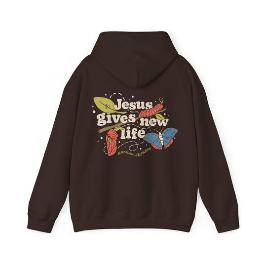 Jesus Gives New Life Unisex Hoodie