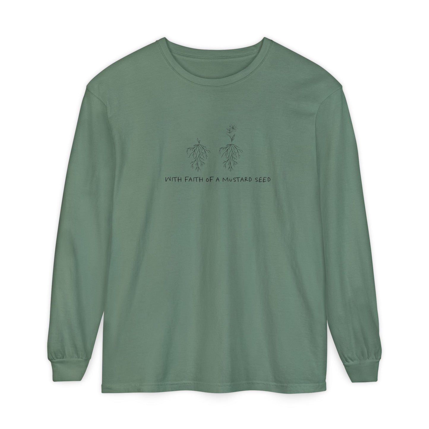 Mustard Seed Long Sleeve Unisex Tee
