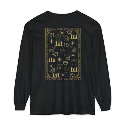 Christmas Collage Long Sleeve Unisex Tee