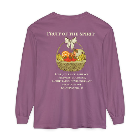 Fruit of the Spirit Long Sleeve Unisex Tee