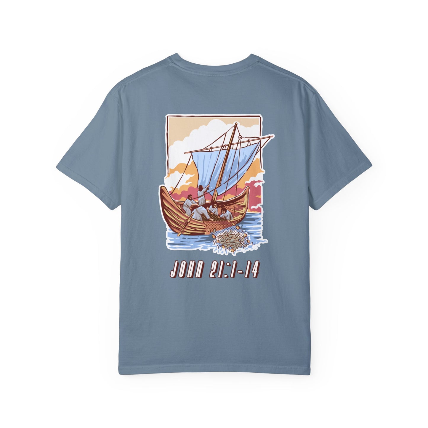 Peter Catching the Fish Unisex Tee