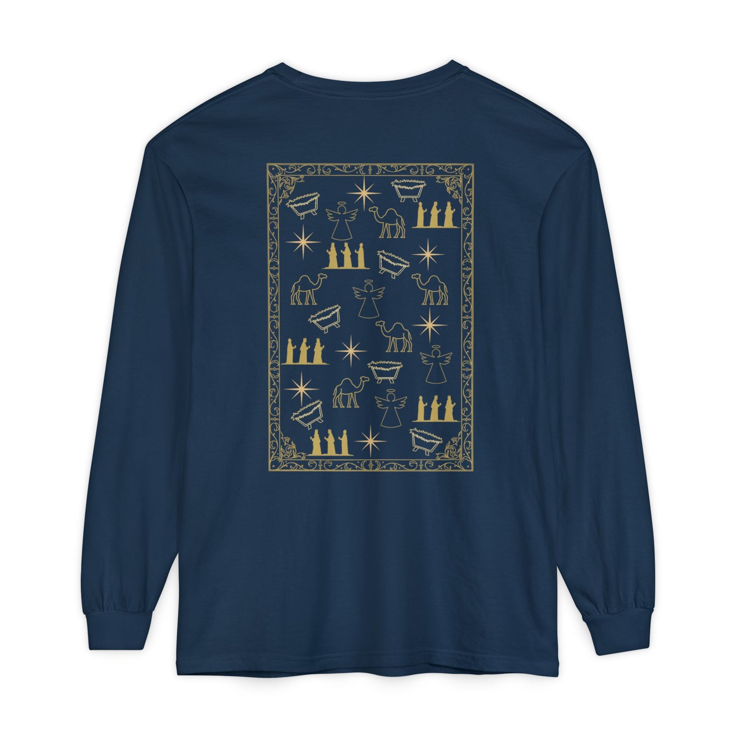 Christmas Collage Long Sleeve Unisex Tee