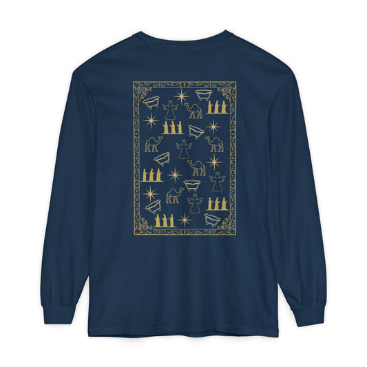 Christmas Collage Long Sleeve Unisex Tee