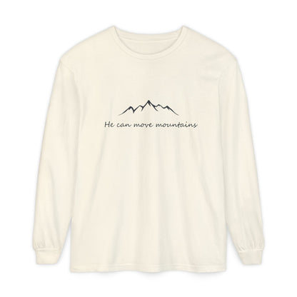 Move Mountains Long Sleeve Unisex Tee