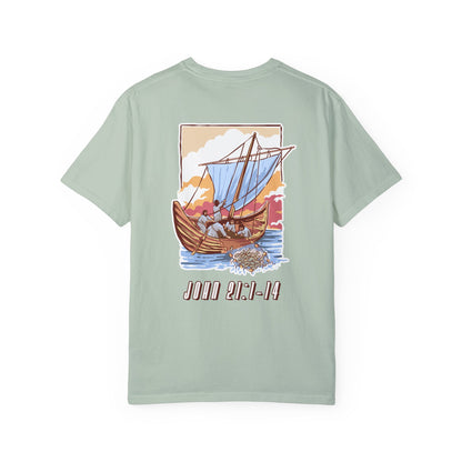 Peter Catching the Fish Unisex Tee