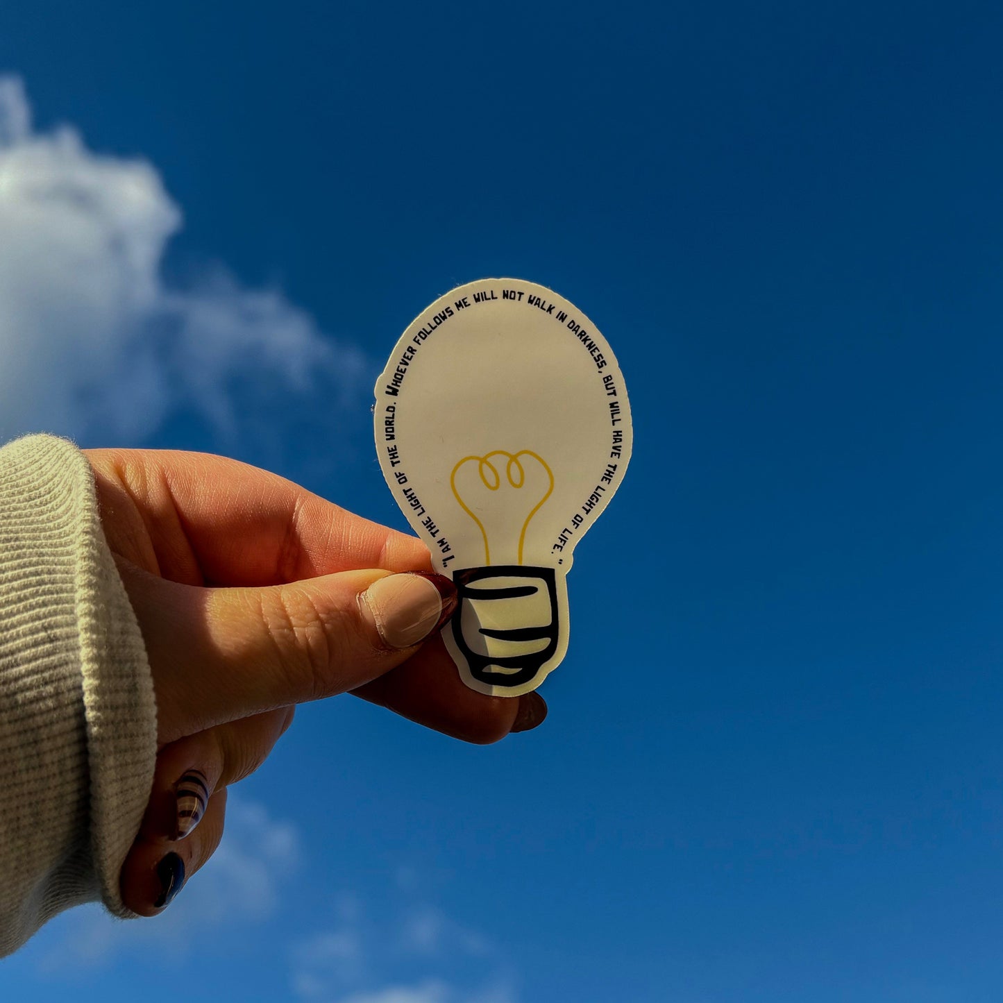 Light of the World Sticker
