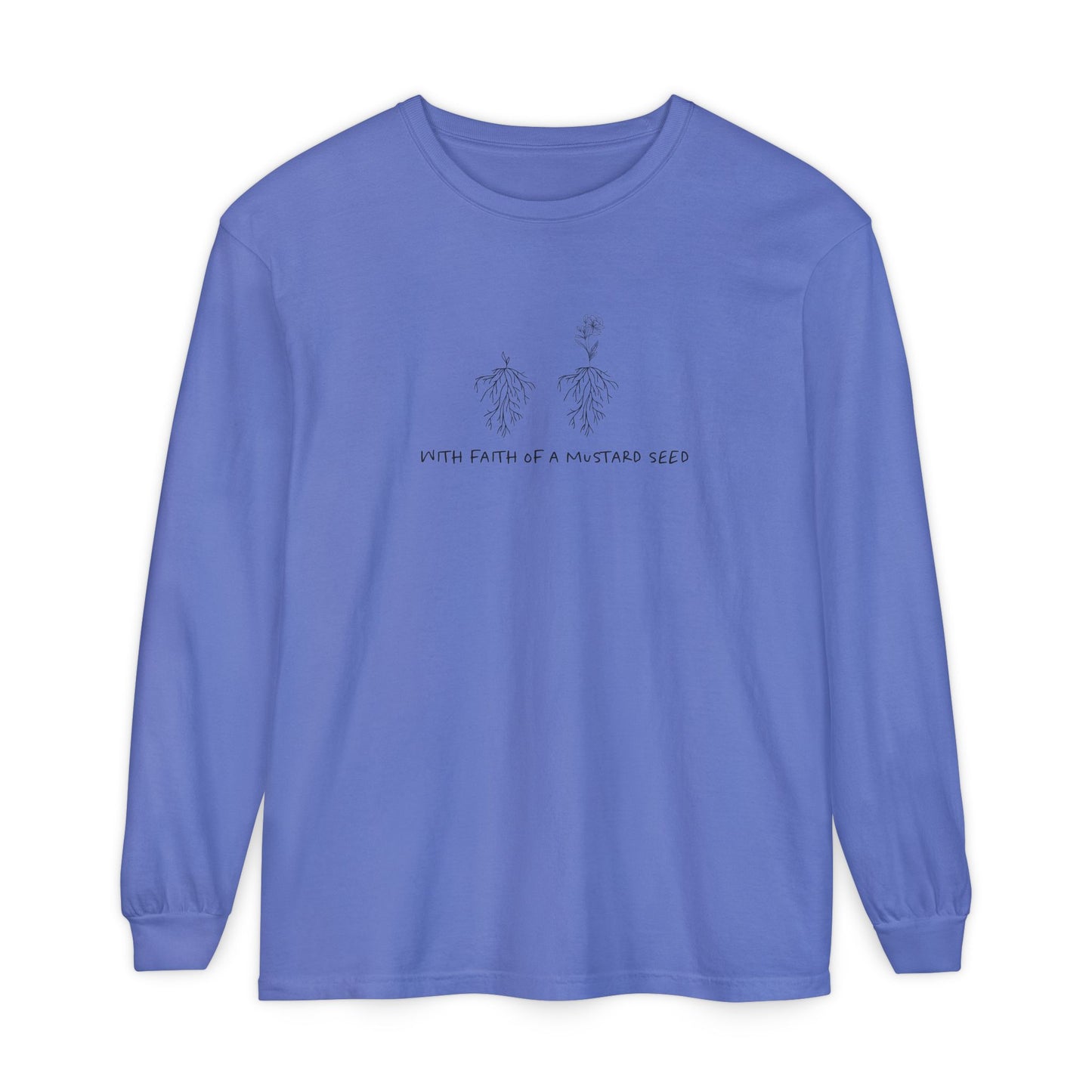 Mustard Seed Long Sleeve Unisex Tee