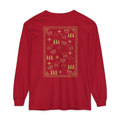 Christmas Collage Long Sleeve Unisex Tee