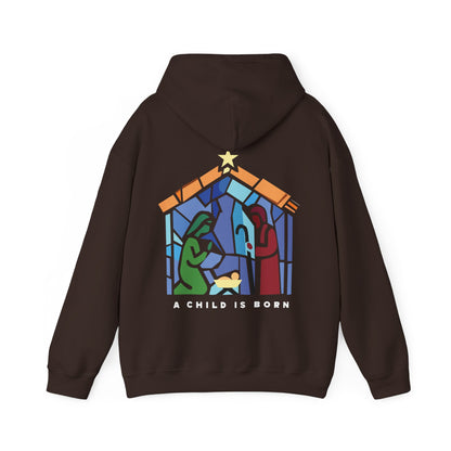 Stained Glass Nativity Hoodie