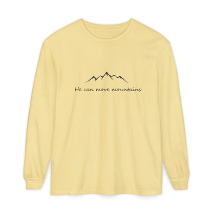 Move Mountains Long Sleeve Unisex Tee