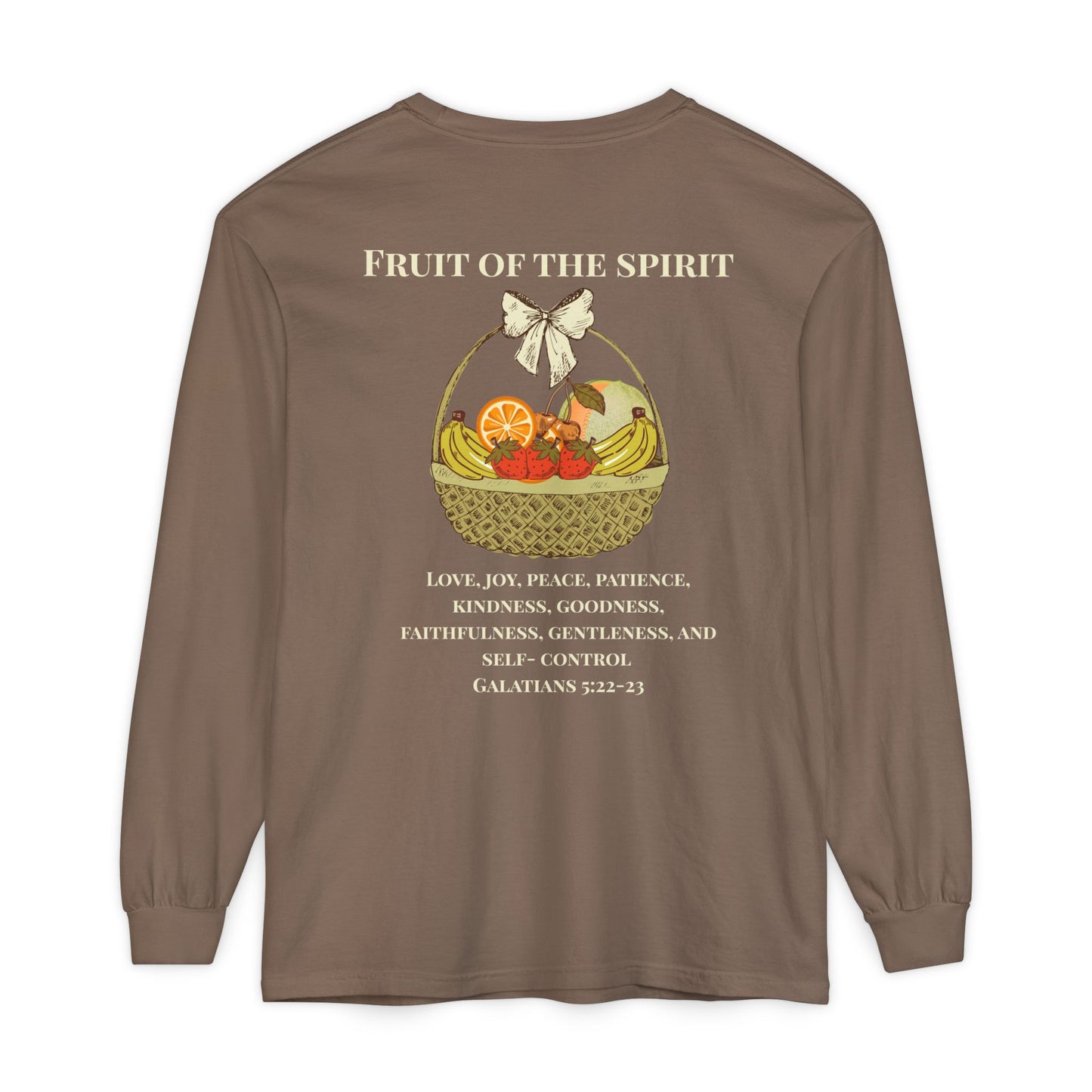 Fruit of the Spirit Long Sleeve Unisex Tee