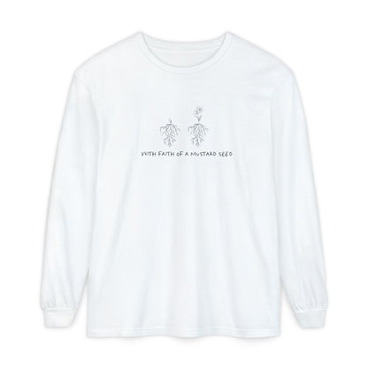 Mustard Seed Long Sleeve Unisex Tee