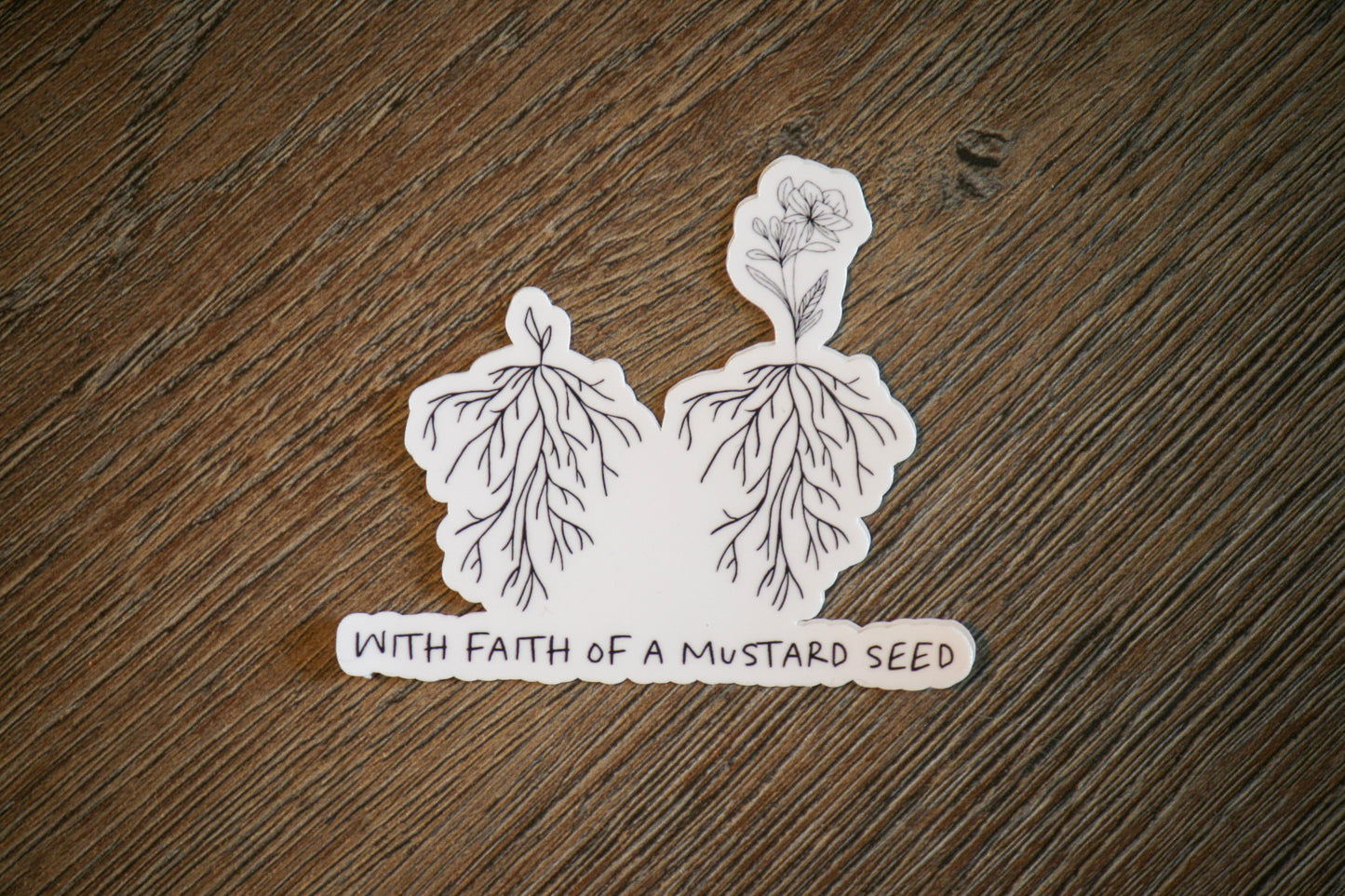 Faith of a Mustard Seed Sticker