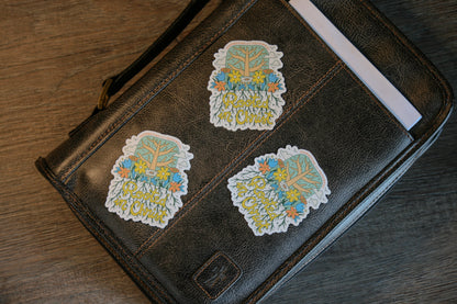 Rooted in Christ Sticker