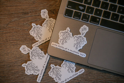 Faith of a Mustard Seed Sticker