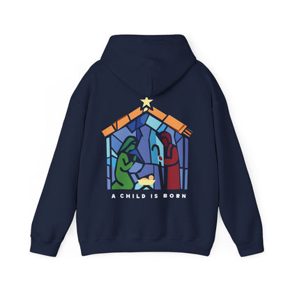 Stained Glass Nativity Hoodie