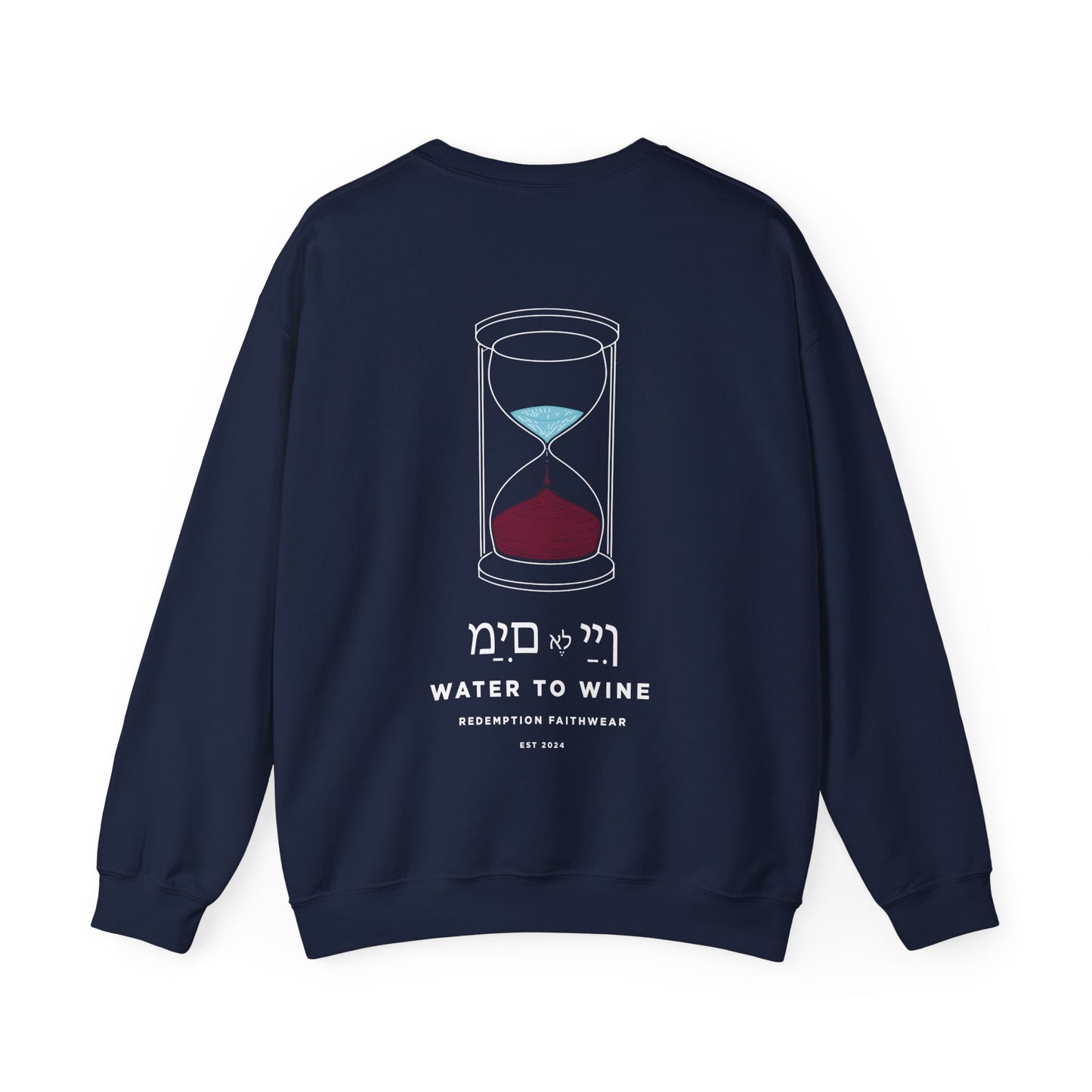 Water To Wine Unisex Crewneck