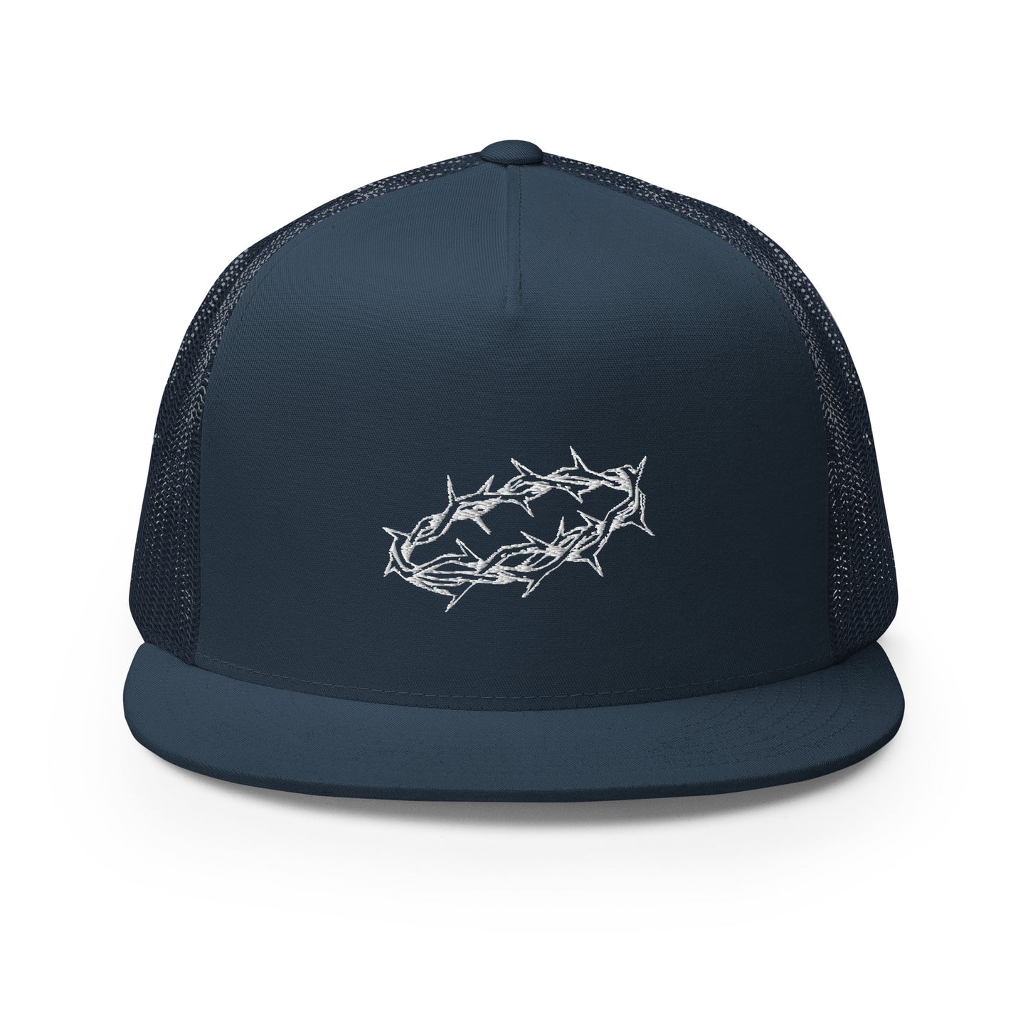 White Crown of Thorns Foam Trucker Hat