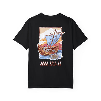 Peter Catching the Fish Unisex Tee