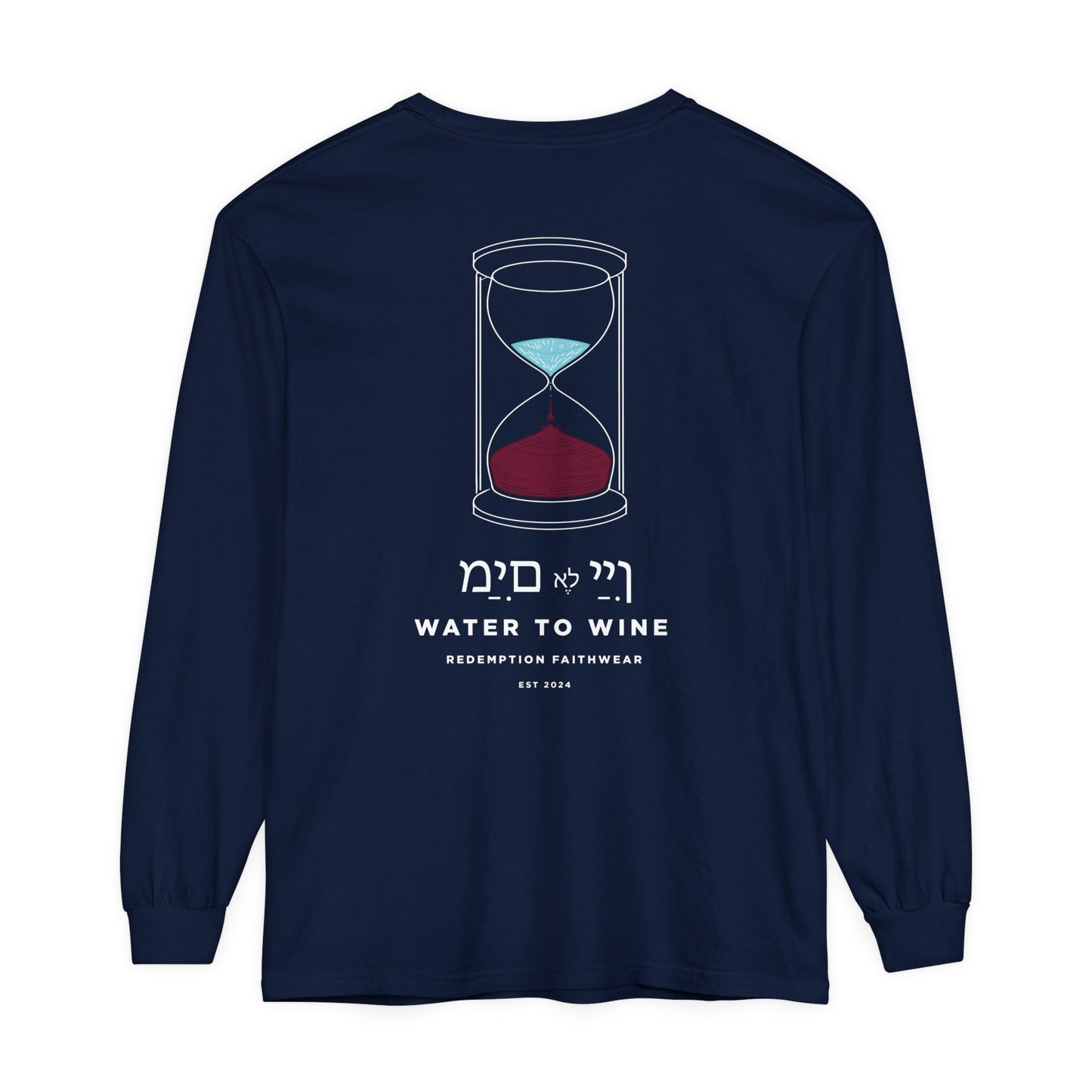 Water To Wine Long Sleeve Unisex Tee